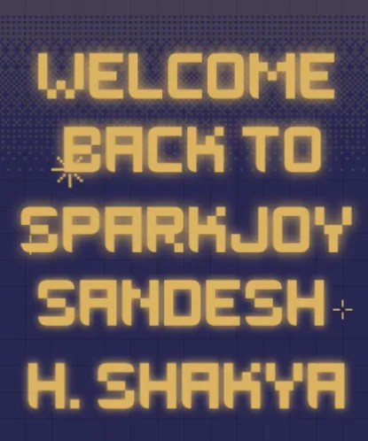 Welcome back