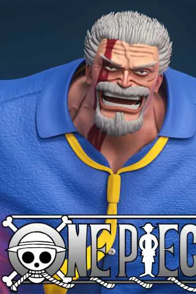 Garp Luffy grandfather Haki